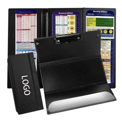 Custom Lightweight PP Plastic Tri-Fold Nursing Medical Clipboard