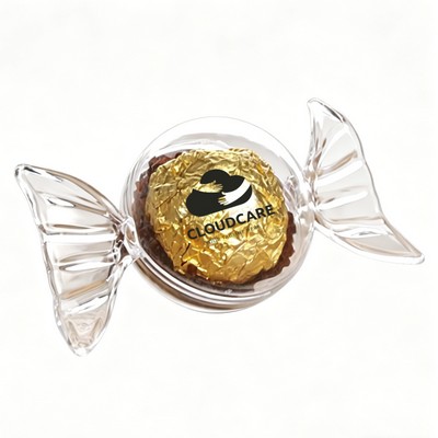 Cute Plastic Clear Candy Shaped Candy Boxes