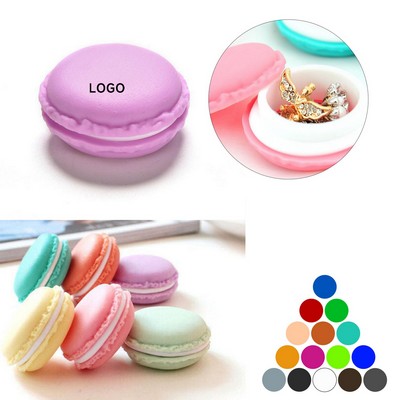 Mini Macaron Jewelry & Pill Storage Box