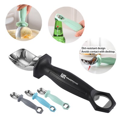 2-in-1 Ice Cream Scoop with Bottle Opener