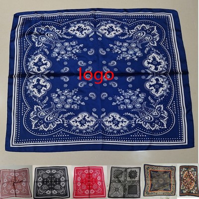 Elegant Satin Imitation Silk Square Fashion Scarf