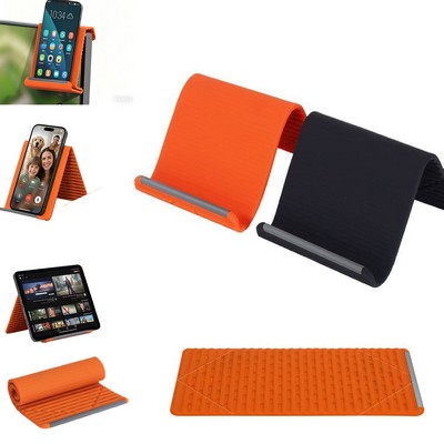 Foldable Silicone Phone Tablet Stand