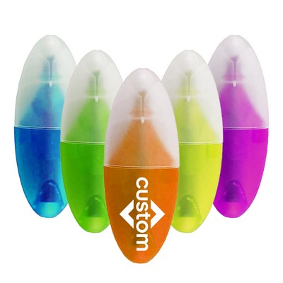 Egg-Shaped Candy Color Mini Highlighter Marker Pen