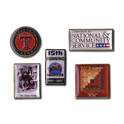 1 ¼" Photo Reproduction Lapel Pin