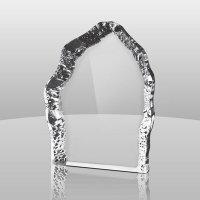 Clear Iceberg Award (6"x4 3/4"x1")