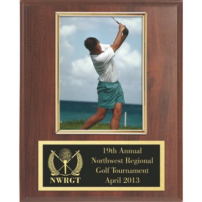 Vertical Photo Award Plaque 9"x12"