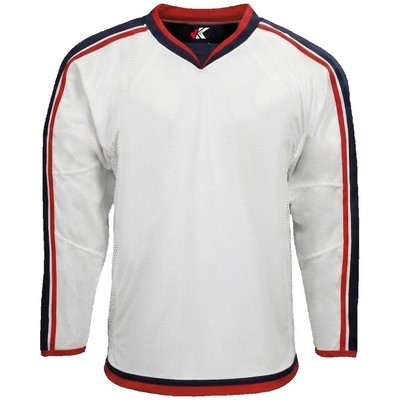 Columbus Pro Series Goalie Cut Premium Home Jersey