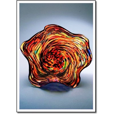 Kaleidoscope Sculpture w/ Marble Base (6.5"x5")