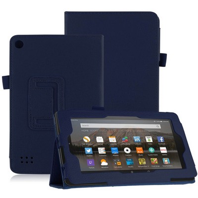 iBank ® Leatherette Case compatible with Kindle Fire HD 7 5th/7th/9th Gen