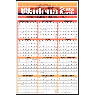 Year-In-View® Production Planner Full Color Calendar
