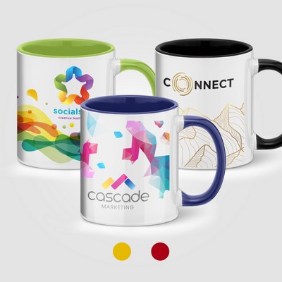 SimpliColor 12 oz. Ceramic Mug with ColorPop - Sublimation