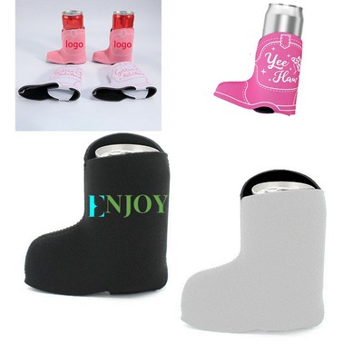 Creative Boot-Shaped Beer Can Sleeve Cooler