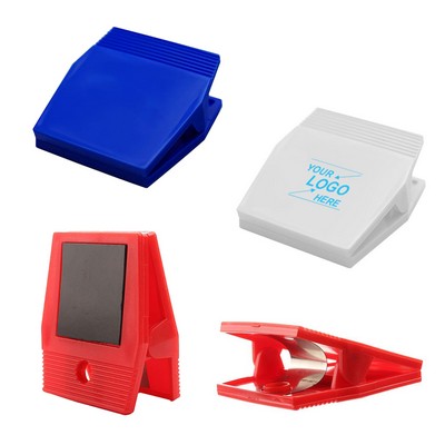 Square Plastic Magnetic Clip
