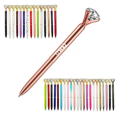 Luxury Metallic Diamond Ballpoint Pen