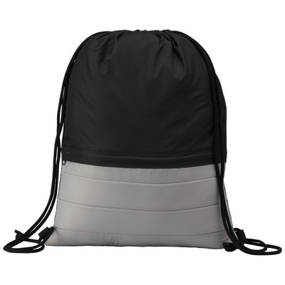SportStyle rPET Nylon Drawstring Bag - Heat Transfer