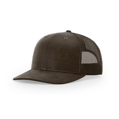 Richardson® Oil Cloth Trucker Cap (Embroidered)