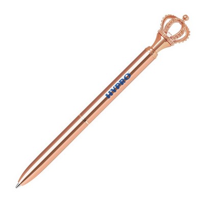 Diamond-IV Crown Jewel Metal Pen