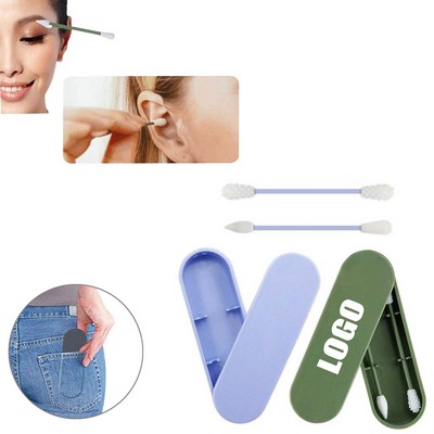 2" 1 Silicone Swab w/Oval Case
