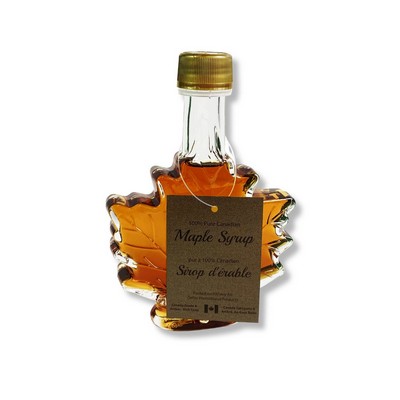 100ml Maple Syrup In Leaf Bottle
