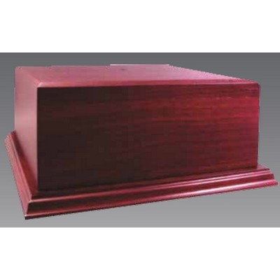 Classic Walnut-Black Base - 4.5" x 2.5"