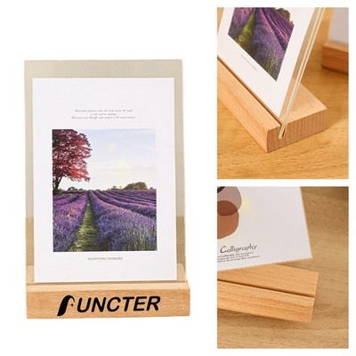 Vertical Acrylic Photo Frame 11"