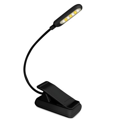 Rechargeable Clip-On Book Light with 9 Color Modes