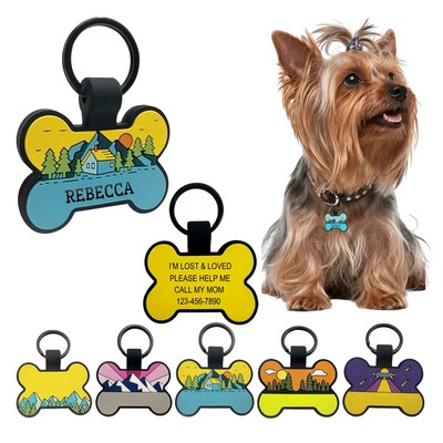 Mute Silicone Pet Dog Tag