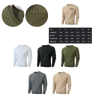 Classic Round Neck Casual Pullover (s-3XL)