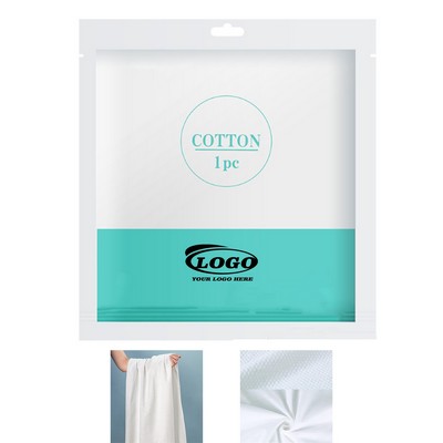 Premium Disposable Bath Towels In Separate Packaging