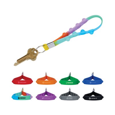 Nunu Push Pop Keychain Wristlet