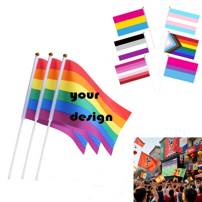 Hand Wave Flag