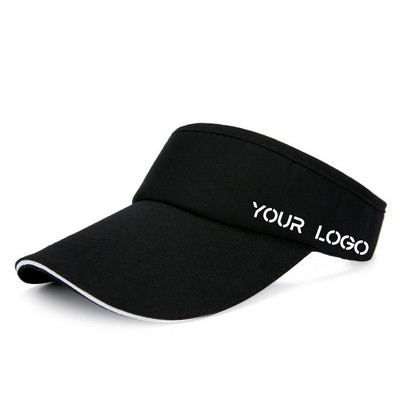 Empty Top Baseball Cap Visor Cap