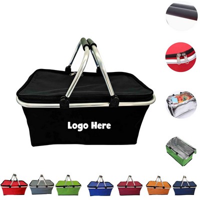 MOQ10 Handheld Insulated Picnic Basket