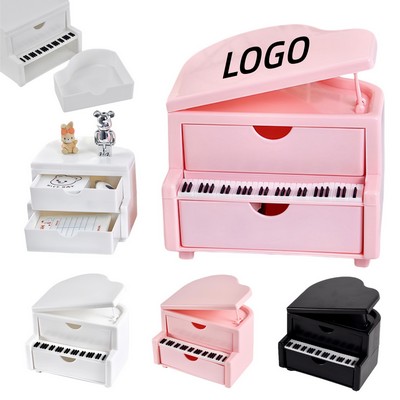 Piano-Shaped Storage Box