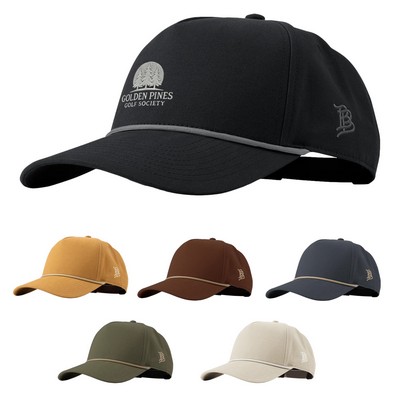 Branded Bills Curved Canvas Five Panel Rope Cap