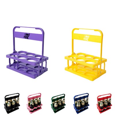 Foldable Portable Plastic Beer Rack Holder