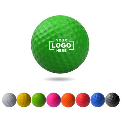 Golf PU Stress Relief Ball
