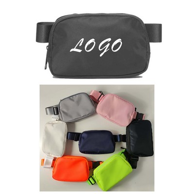Waterproof Cross Body Zipper Fanny Pack