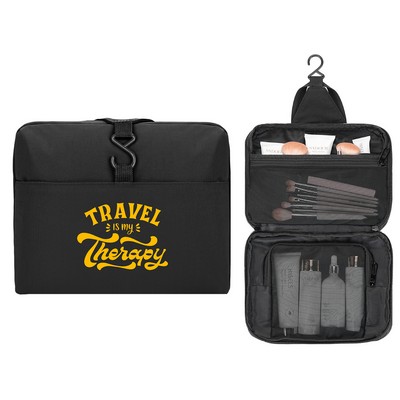 Deluxe Portable Hanging Clear Toiletry Bag