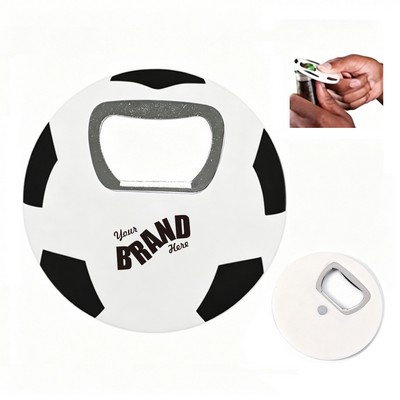 Soccer Beer Opener w/Magnet
