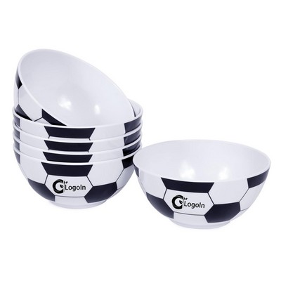 6" World Cup Soccer Bowl Football Melamine Soup & Cereal Bowl