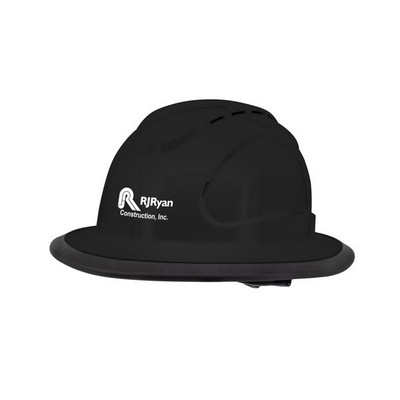 The Judge 6-Point Ratchet Type I Vented Full Brim Hard Hat