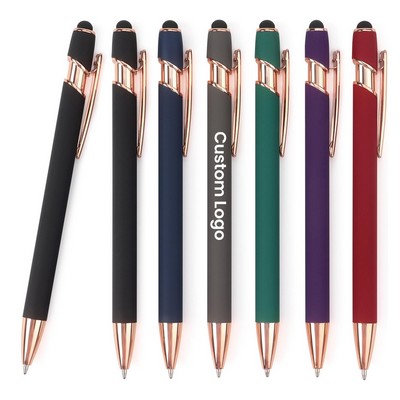 Ballpoint Pen With Stylus Tip