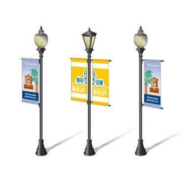 Nylon Vertical Banner w/2 Side Imprint (30"x60")