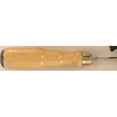 Wood Handle Slotted Screwdriver - 1/8"x3"