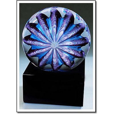 Arctic Sea Urchin Sculpture w/ Marble Base (4.25"x6")