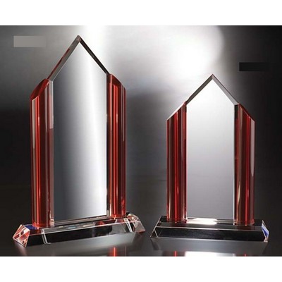 Fashion District Optic Crystal Award (6¼"x 9")