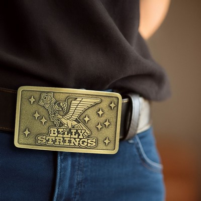 Belt Buckle Custom Shape (3" x 4" - Classic)