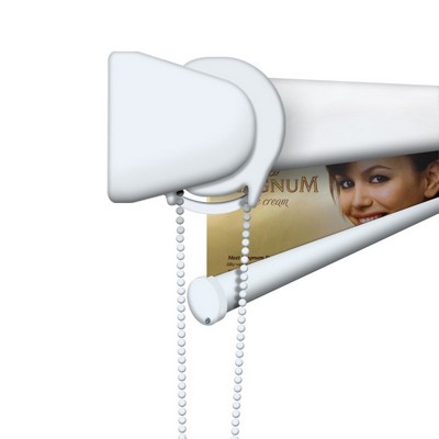 Triton Printed Blinds, Fabric Sheer, Left Chain Pull 36"W 36"L