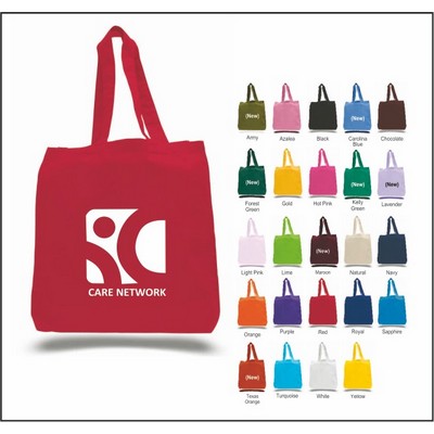 Economical Tote Bag w/ Bottom Gusset